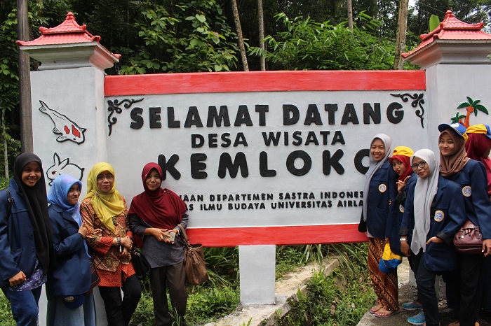 Sastra Indonesia UNAIR, Pelopori Desa Wisata di Kabupaten Blitar