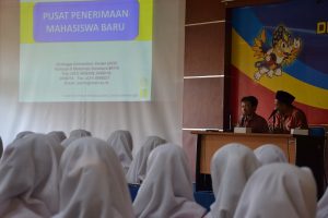 Suasana Kunjungan di auala SC Kampus C. (Foto: Helmy Rafsanjani)