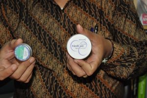 Salah satu hasil dari riset minyak zaitun yang terozonisasi.