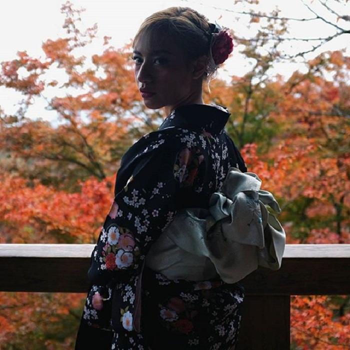 Zara Zahrina saat di Jepang.