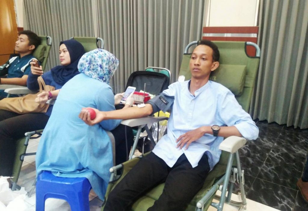 donating blood