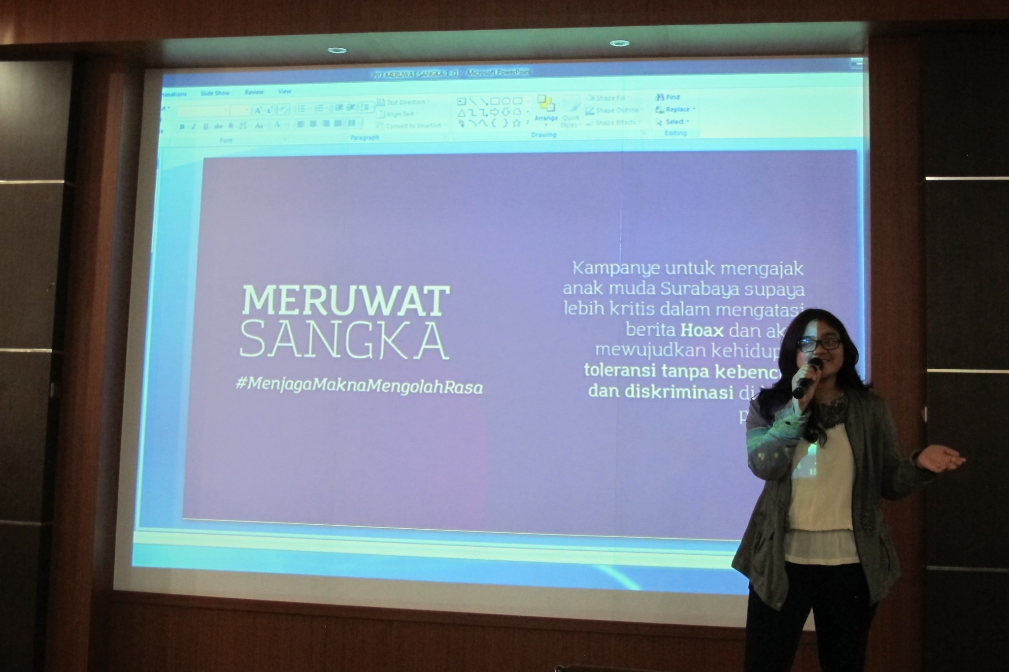 Kampanye hate speech dan hoax