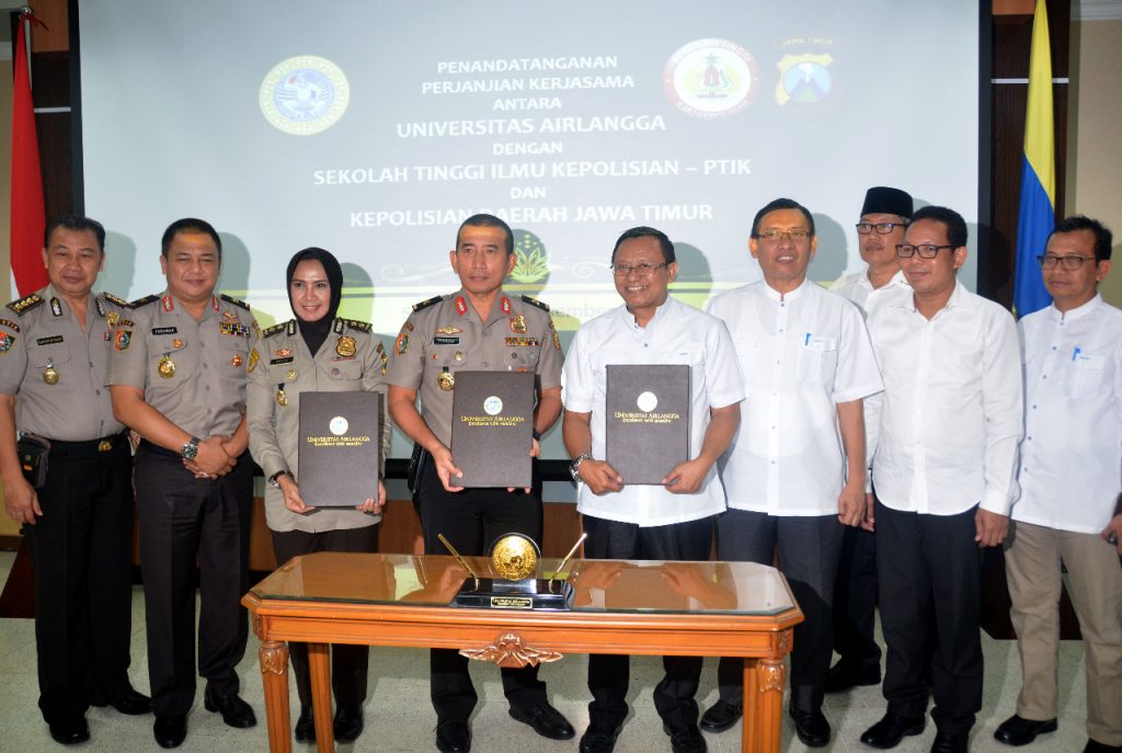 MoU UNAIR Polri