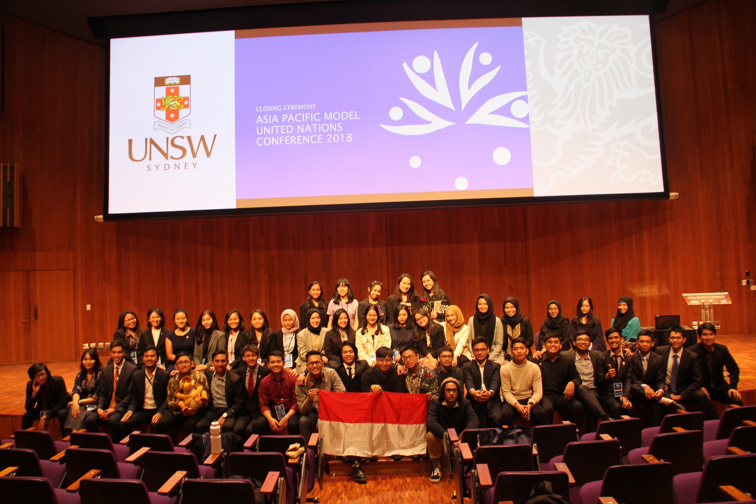 NUr Pratama Abdi M at MUN Sydney