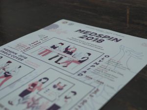 Selembar brosus Medspin. (Foto: Istimewa)