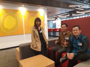 Three lecturers at La trobe