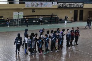 MOMEN sportifitas yang selalu di junjung pada setiap pertandingan Airoc, salah satunya yaitu futsal. (Foto: Bastian Ragas)