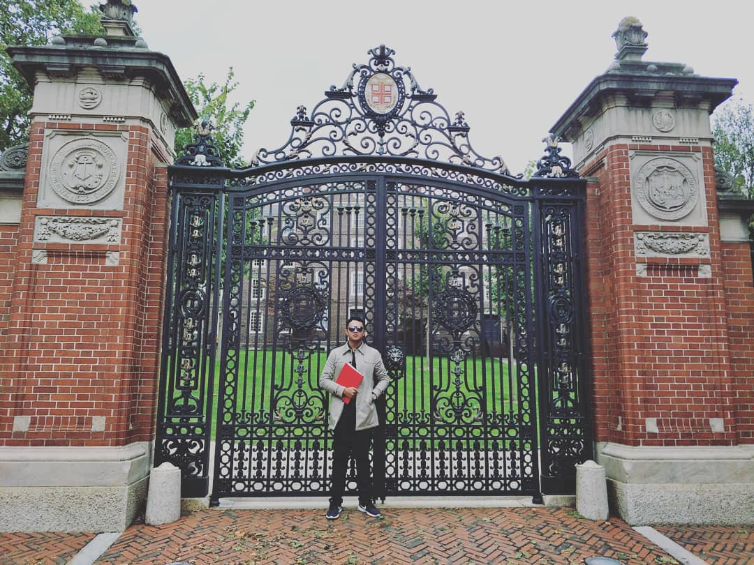 RENO Albra saat berada di Universitas Brown. (Foto: Istimewa)