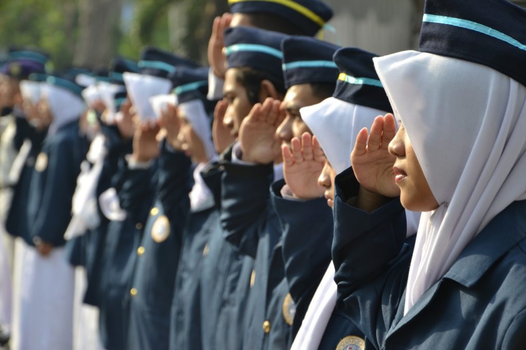 Mahasiswa adalah pahlawan hari ini. (Foto: Feri Fenoria R)