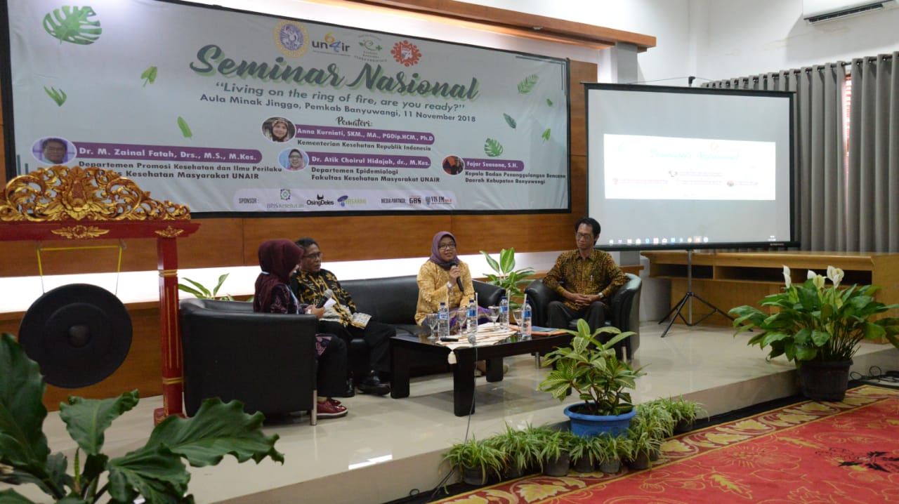 Anna Kurniati at PSDKU Seminar in Banyuwangi