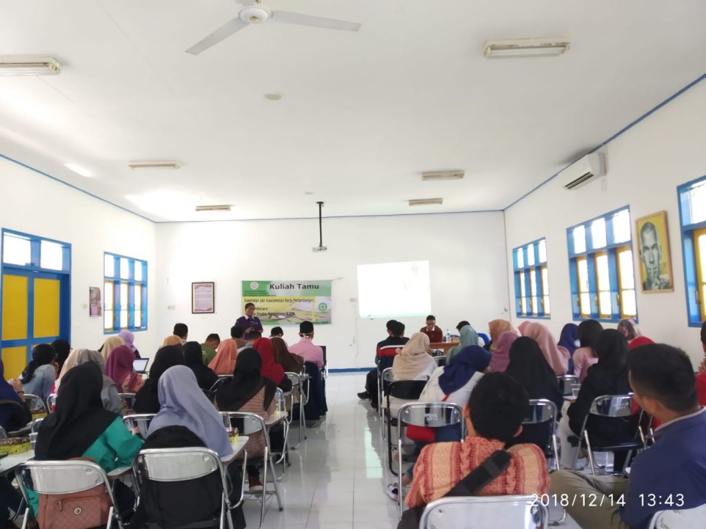 Suasana Kuliah K3 FKM PSDKU UNAIR. (Foto: Istimewa)