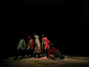 Teater Gapus rayakan FESSPA XXVI pada Sabtu (15/12) di gedung Fakultas Ilmu Budaya UNAIR. (Foto: Istimewa)