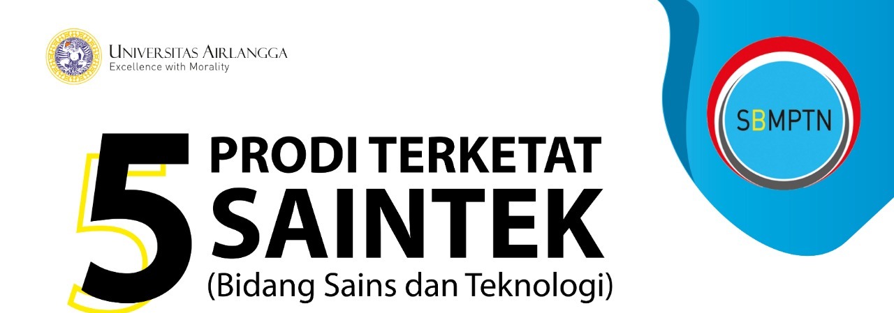 Untuk membantu para sahabat pejuang SBMPTN 2019 yang akan memilih Universitas Airlangga, utamanya yang akan memilih program studi kelompok Saintek, berikut UNAIR NEWS sajikan lima program studi kelompok Saintek di Universitas Airlangga yang memiliki keketatan tertinggi.