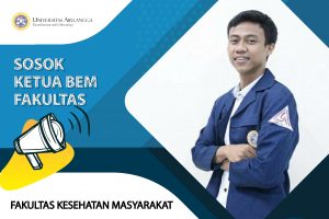 MUHAMMAD Baharuddin Wisudawan Putra Ketua BEM Fakultas Kesehatan Masyarakat (FKM) Universitas Airlangga (UNAIR) periode 2019/2020.