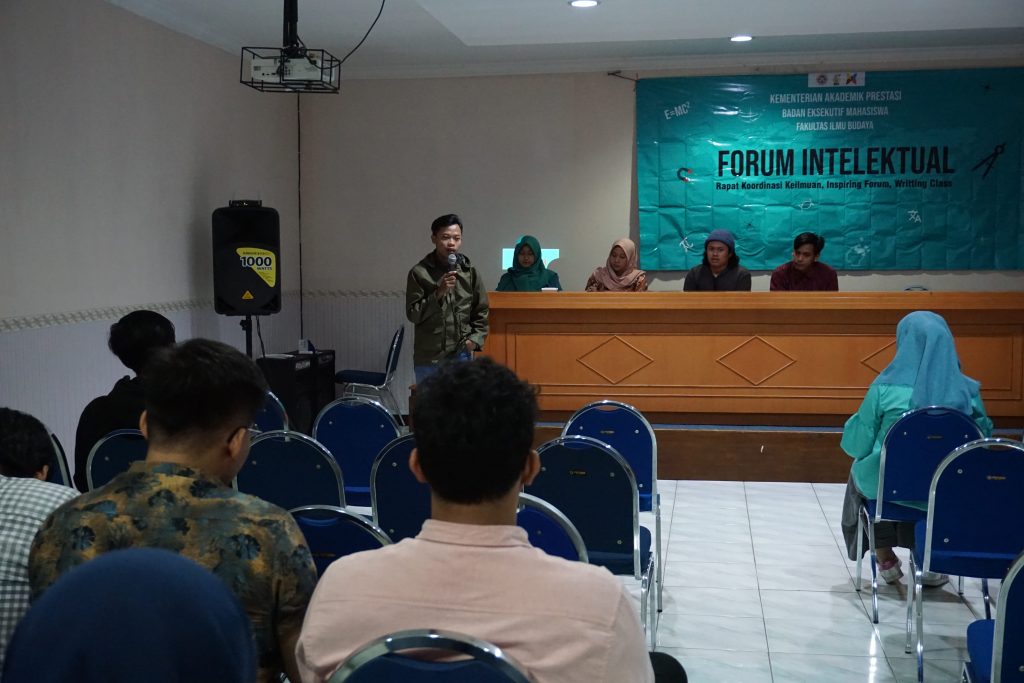 FIB Student Executive Board (BEM) Head, Moch. Sholeh Pratama