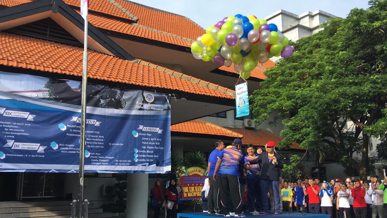 Nursing faculty UNAIR anniversary