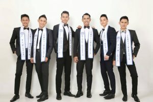 Paling kanan, Rakian Rizki Dermawan, mahasiswa Akuakultur PSDKU UNAIR Banyuwangi yang dinobatkan sebagai 2nd Runner Up Mister Jawa Timur 2019 (Foto: istimewa)