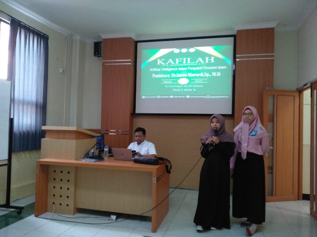 The event on the Muamalah Fiqh Study held by Association of Sharia Economics Studies (AcSES).