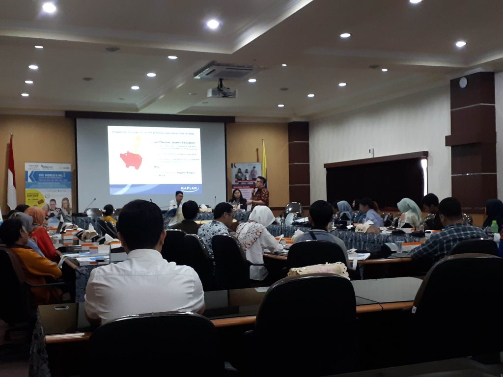 INFO Session with Kaplan Edupac. (Photo: Muhammad Wildan Suyuti)