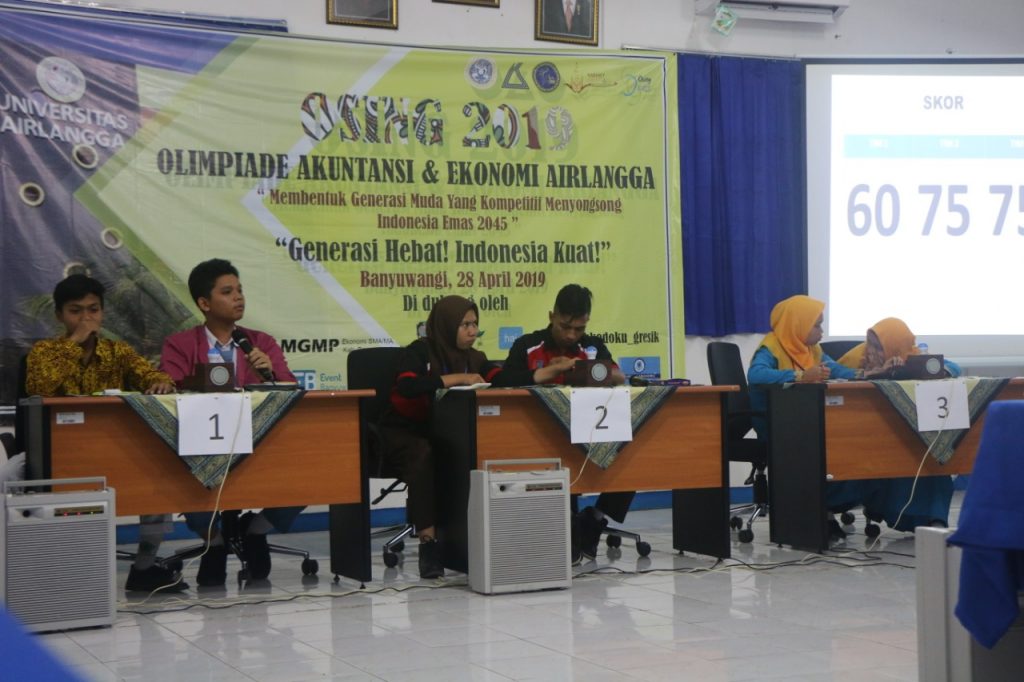 Suasana Osing, Olimpiade Akuntansi dan Ekonomi Perdana HMA PSDKU. (Foto: Istimewa)