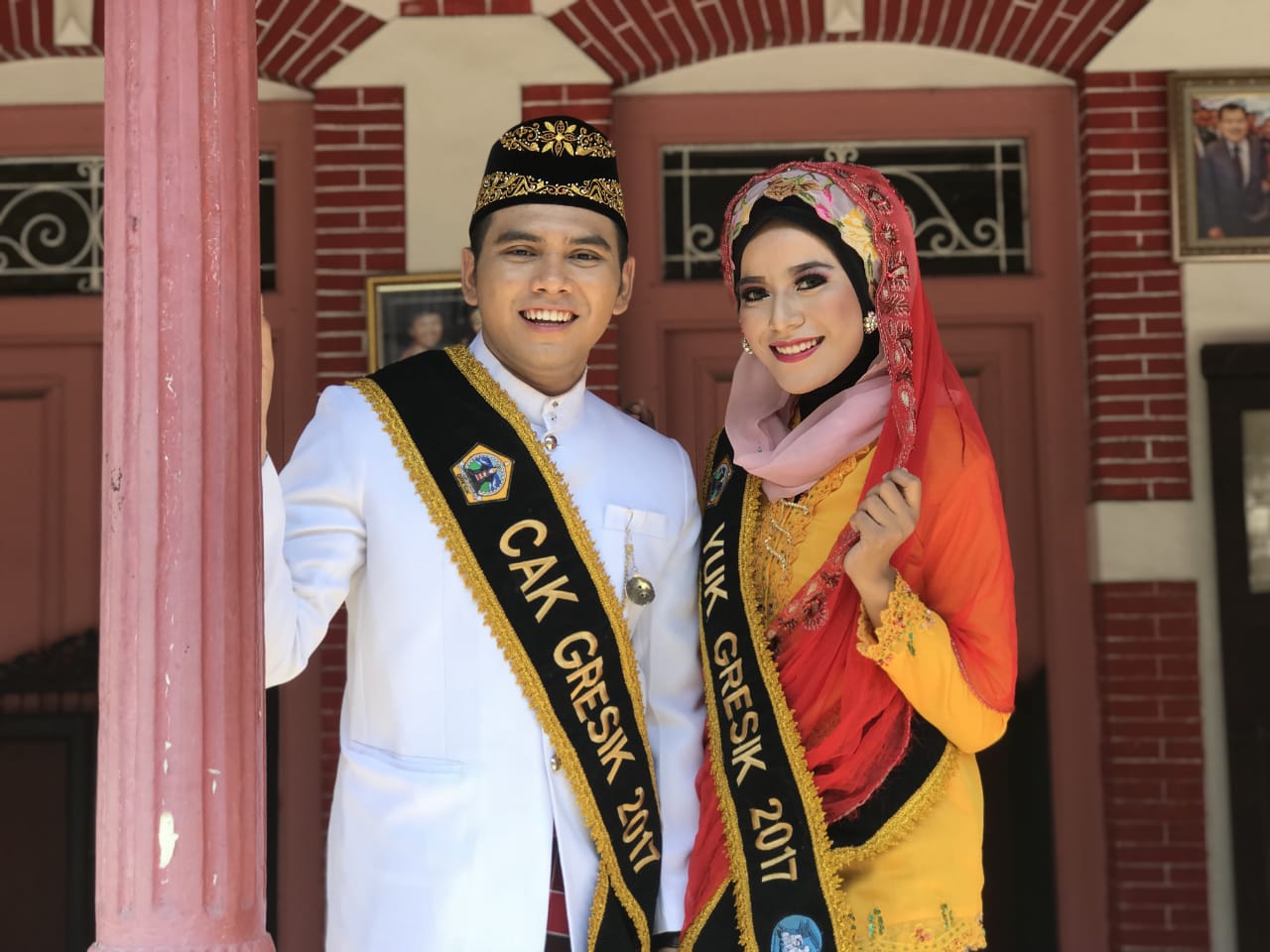 Rizka Dara Nabilah as Yuk Gresik in 2017.