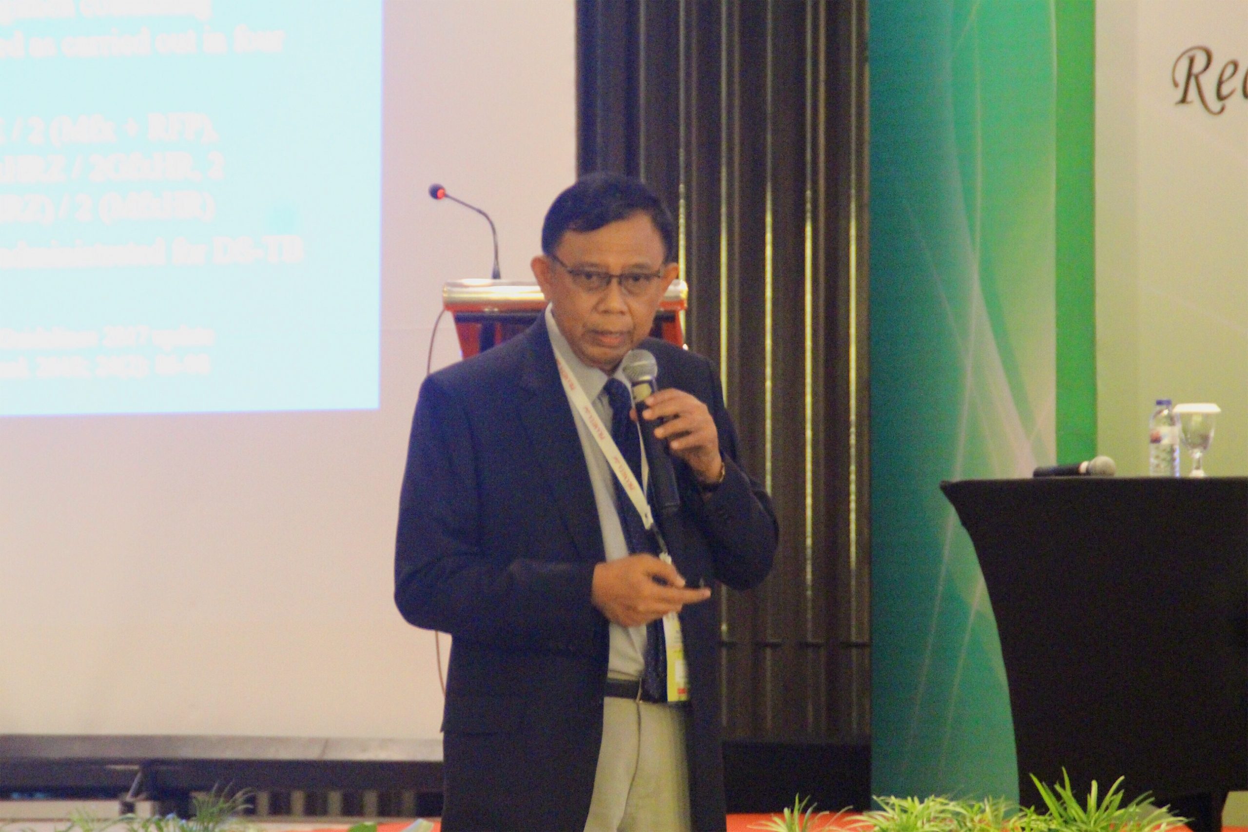 Dr. Soedarsono, dr. Sp.P (K) speaks about Progress and Advances in Development of New Drugs and Treatment Regimens for TB patients