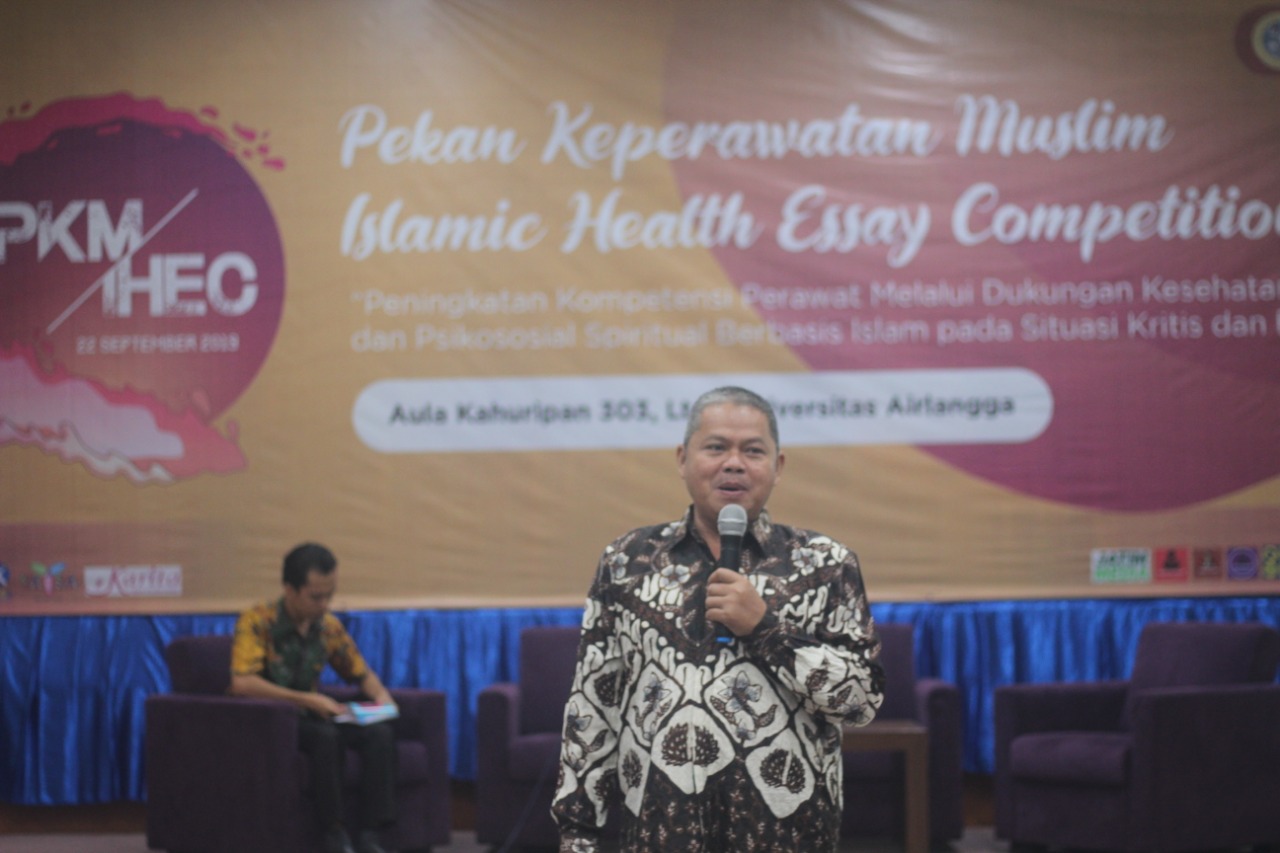 Dr. Ahmad Yusuf S.Kp.,M.Kes saat menyampaikan materi. (Foto: Istimewa)