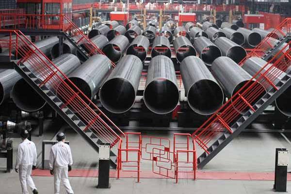 ILUSTRASI industri baja. (Foto: Istimewa)