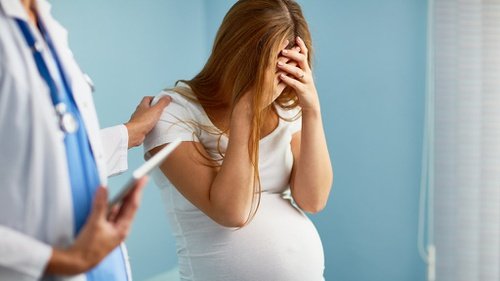 ILUSTRASI ibu hamil tengah mengalami kecemasan. (Foto: tirto.id)