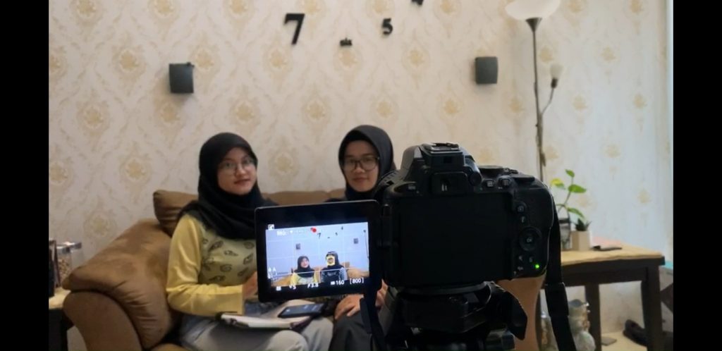 Educational video production by Banangkah Village KKN Team. (Photo: Personal doc)