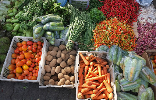 ILUSTRASI pasar tradisional di Surabaya. (Foto: