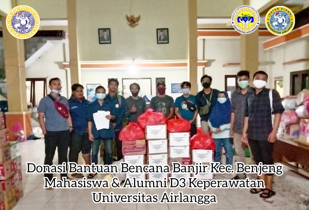 Collecting donations for the people of Benjeng Subdistrict on December 17, 2020. (Photo: By courtesy)