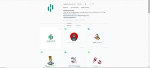 TANGKAPAN Layar Platform LegalHub di Instagram. (Foto: Istimewa)