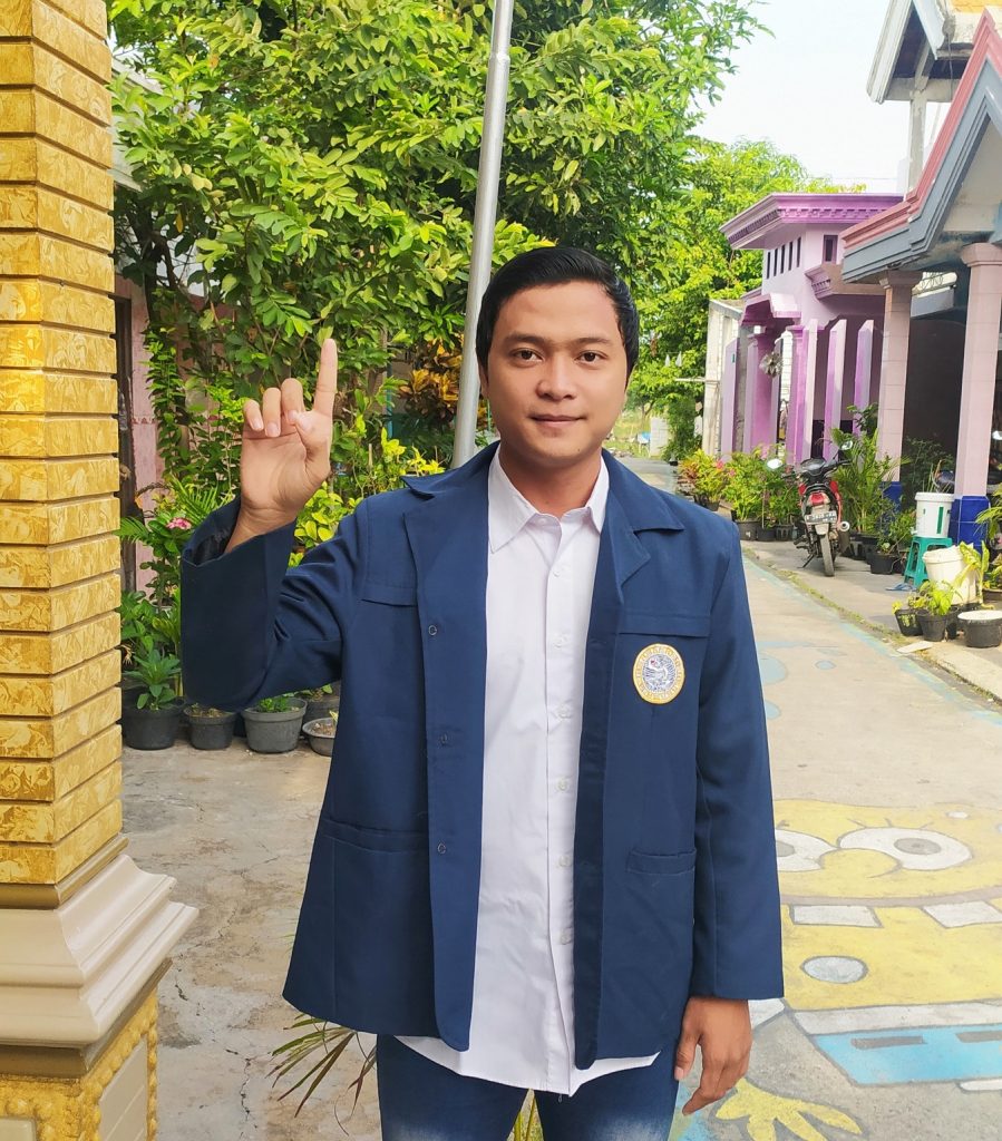 ANGGA Prasetyo, Ketua HIMA D3 Keperawatan Periode 2021. (Foto: Istimewa)