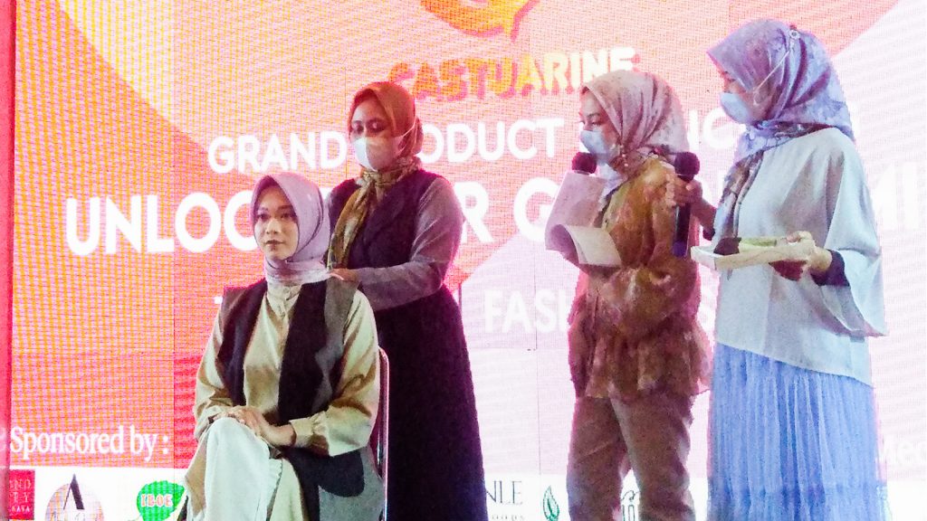 GRAND Launching Castuarinedi Grand City Mall, East Atrium, Surabaya, Minggu (14/3/2021). (Foto: PKIP UNAIR)