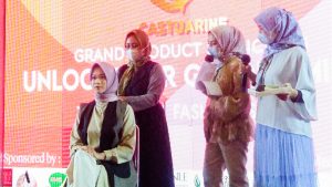 GRAND Launching Castuarinedi Grand City Mall, East Atrium, Surabaya, Minggu (14/3/2021). (Foto: PKIP UNAIR)