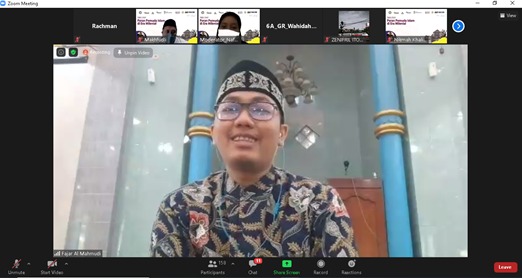 SUASANA pengajian daring Fakultas Keperawatan.