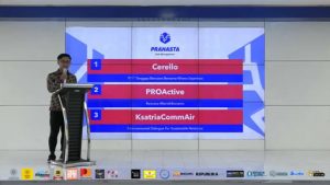 PENGUMUMAN pemenang Festivak Ajisaka 2020+. (Tangkapan layar ZOOM Meeting)