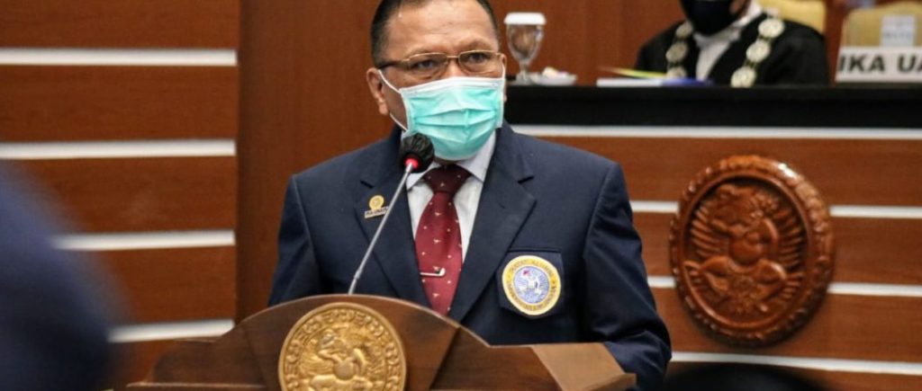 Ketua Umum IKA UNAIR, Dr. Akmal Budianto, S.H., M.Hum, M.Si.