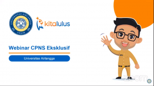 ILUSTRASI webinar menyoal tips dan trik lolos CPNS.