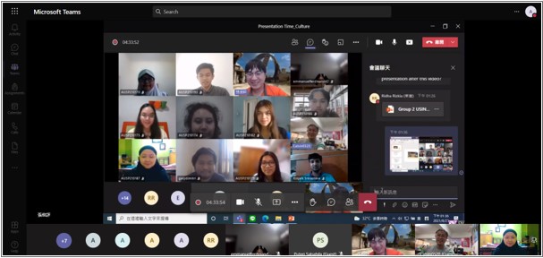 Asia University Taiwan invited UNAIR Information System D3 (Three-Year Vocational Program) students to learn Taiwanese culture and technology in Summer Online Course