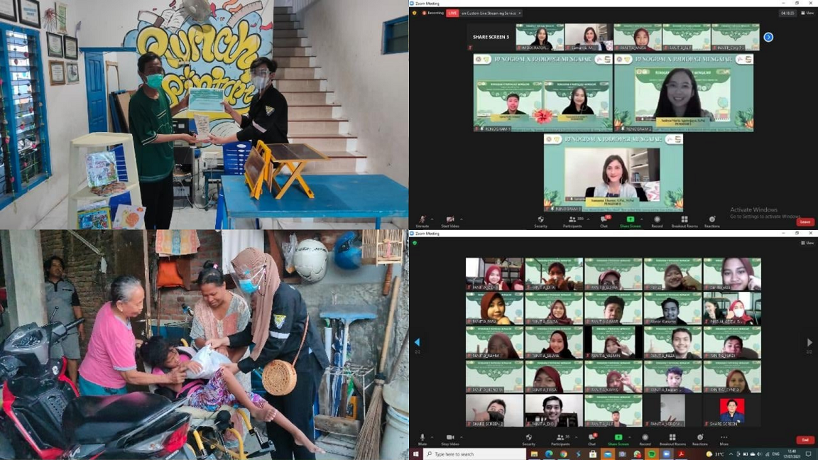 HIMARO UNAIR Gandeng Psikolog Soroti Kecemasan Siswa saat Pandemi