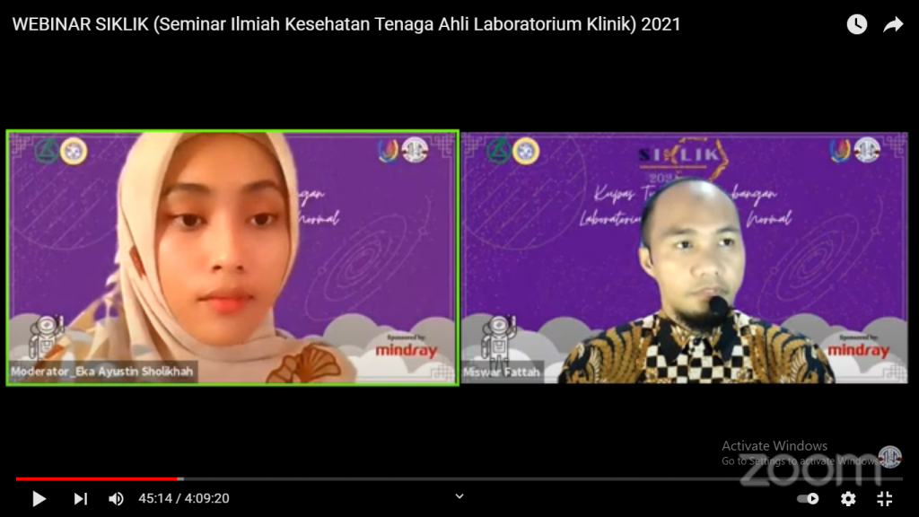 Kupas Tuntas Perkembangan Laboratorium Pasca Vaksinasi, Himanis UNAIR Selenggarakan SIKLIK 2021