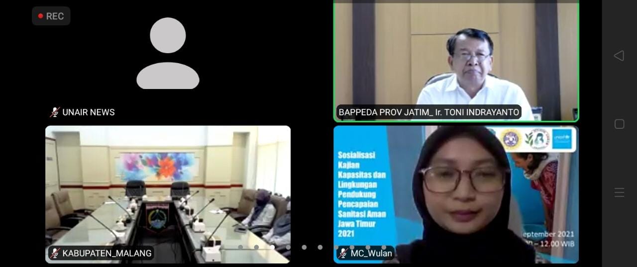 Gandeng UNICEF dan BAPPEDA Jawa Timur, BKMP UNAIR Gelar Sosialisasi untuk Capai Tujuan SDGs Nomer 6