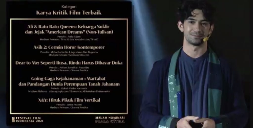 Dosen FIB UNAIR Masuk Nominasi dalam Festival Film Indonesia 2021