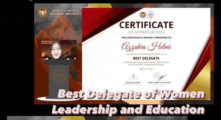 Mahasiswa UNAIR Raih Best Delegate Dalam Ajang International Future ...