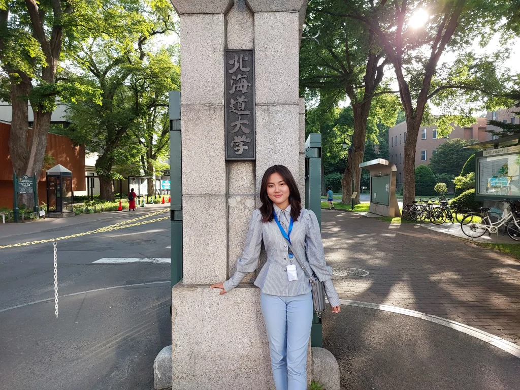 Frency Imanuel dari Program Studi Akuakultur SIKIA Universitas Airlangga Banyuwangi (Sumber: Pribadi)