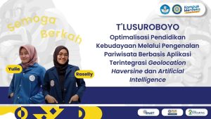 Yulia Rohmawati and Raselly Elfa Putri, students from the Faculty of Humanities UNAIR won silver in national essay competition. (Photo: Personal Document)