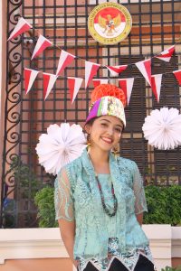 Rinanda Aprillya Maharani, mahasiswa HI UNAIR mengikuti program magang di KBRI Roma. (Foto: Dokumen Pribadi)