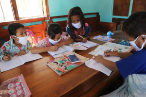Ilustrasi Foto Pembelajaran di Kelas Sekolah Dasar. (Sumber: kompas)